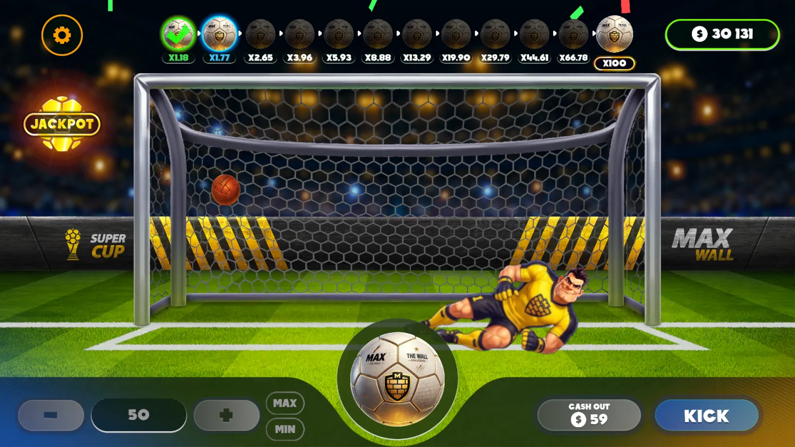 Penalty Crash gameplay screenshot